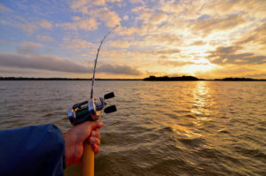 fishing on freshwater